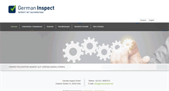 Desktop Screenshot of germaninspect.de