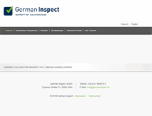 Tablet Screenshot of germaninspect.de